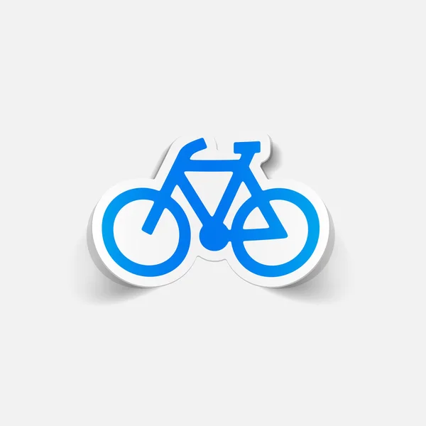 Велосипед значок — стоковий вектор