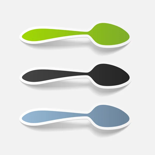 Spoon icon — Stock Vector
