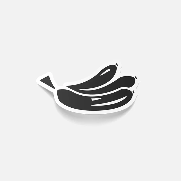 Icona di banana — Vettoriale Stock