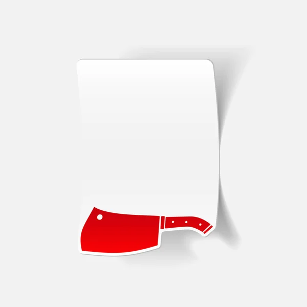 Cuchillo icono — Vector de stock