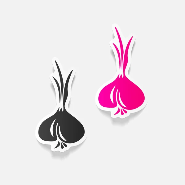 Onion icon — Stock Vector