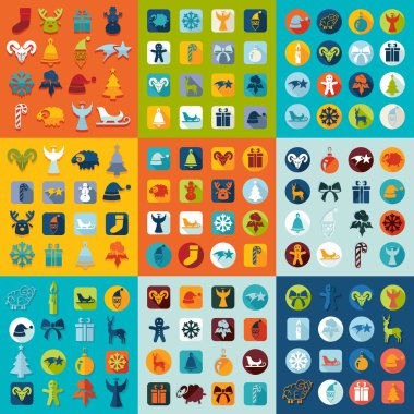 Noel simgeleri kümesi