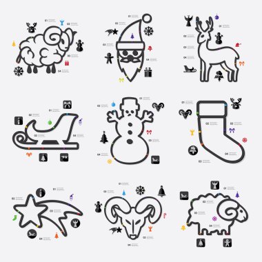 Noel Infographic simgesi