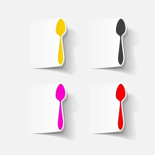 Spoon icon — Stock Vector