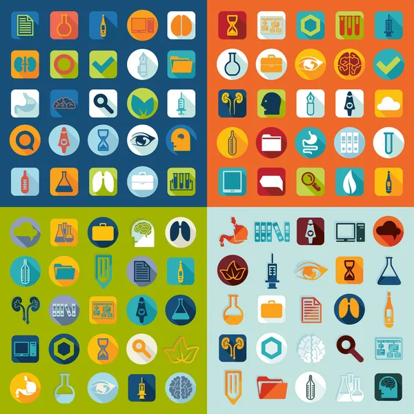 Set van medische iconen — Stockvector