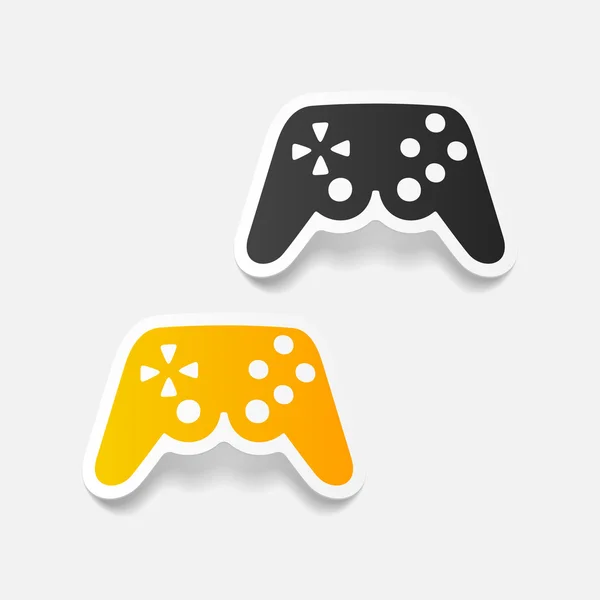 Icono de joystick — Vector de stock