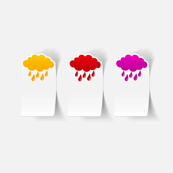 Cloud, rain icon — Stock Vector