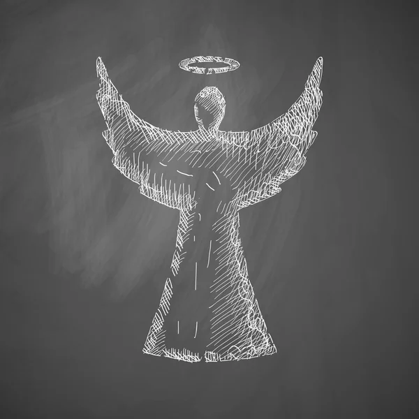 天使のアイコン — ストックベクタ