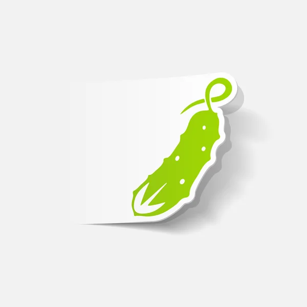 Cucumber icon — Stock Vector