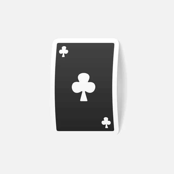 Playing card icon — Stock Vector