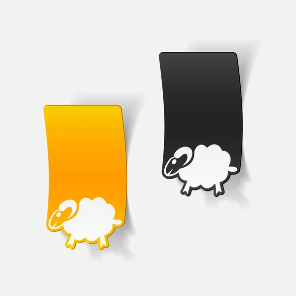 Sheep icon — Stock Vector