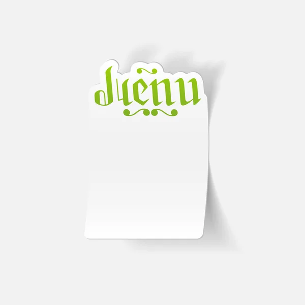 Icône de menu — Image vectorielle