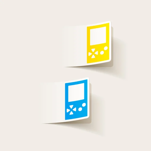 Video game icon — Stock Vector