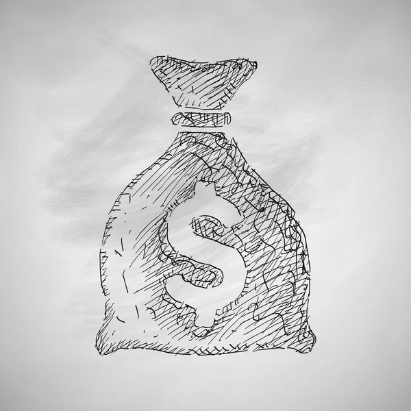 Icono del dinero — Vector de stock