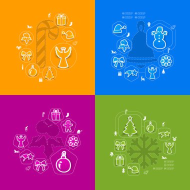 Noel etiket Infographic