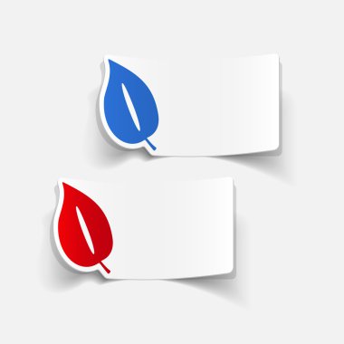 gerçekçi tasarım öğesi: yaprak