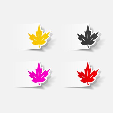 gerçekçi tasarım öğesi: yaprak