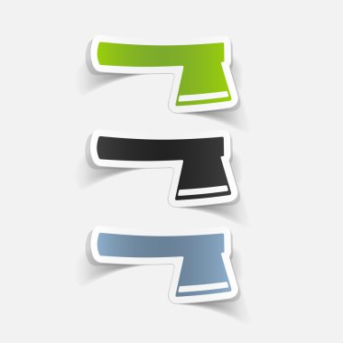 Gerçekçi tasarım öğesi: balta