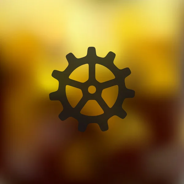 Cogwheel icon illustration — Stock Vector