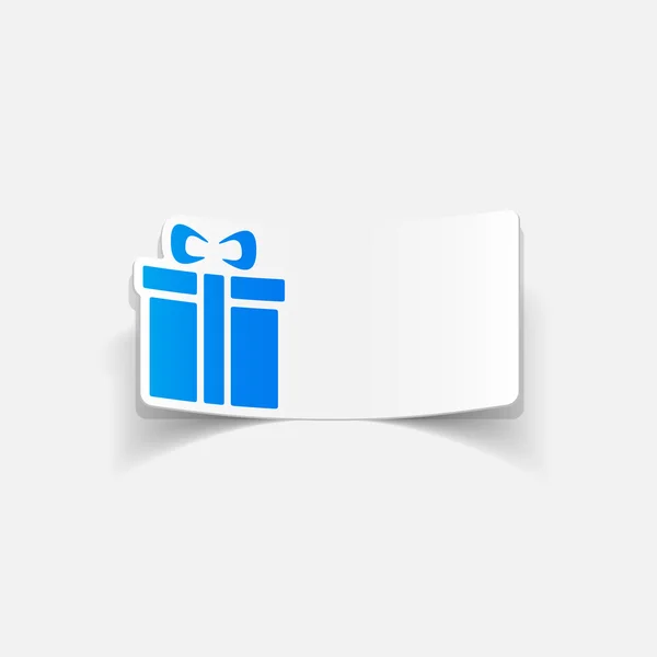 Cadeaudoospictogram — Stockvector