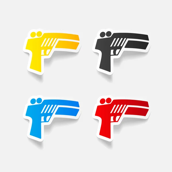 Gun game icon — Stock Vector