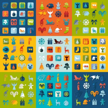 Noel simgeleri kümesi