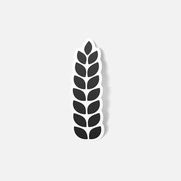 Ears of wheat icon — Stock Vector