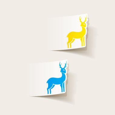 Gerçekçi tasarım öğesi: geyik