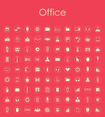 Office basit simgeler kümesi