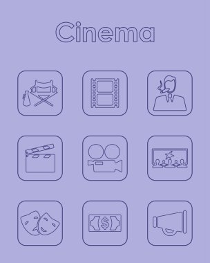 Sinema basit simgeler kümesi