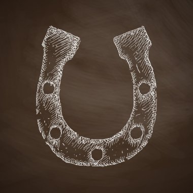 At nalı ikonu. vektör illüstrasyonu