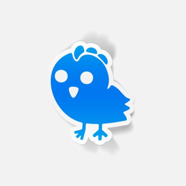 Gerçekçi tasarım öğesi: tavuk