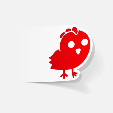 Gerçekçi tasarım öğesi: tavuk