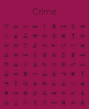 Suç basit simgeler kümesi