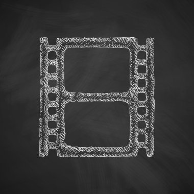 Film simgesi. vektör çizim