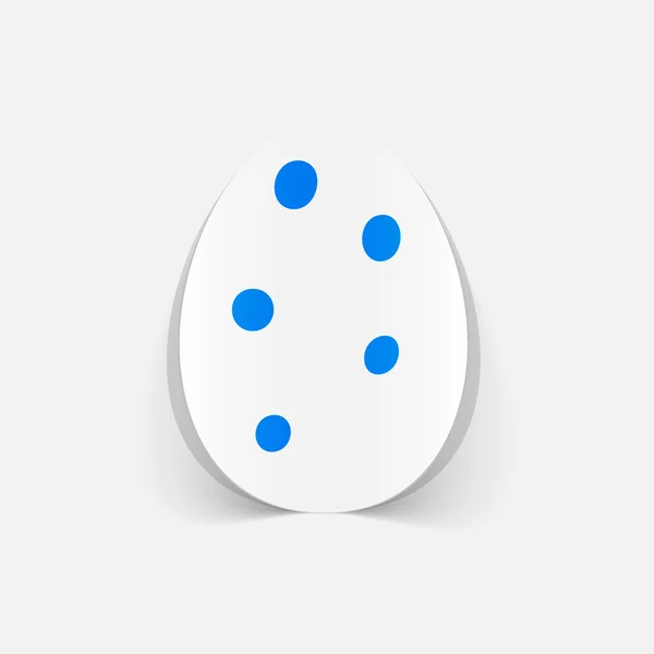 Easter egg icon — Stock Vector