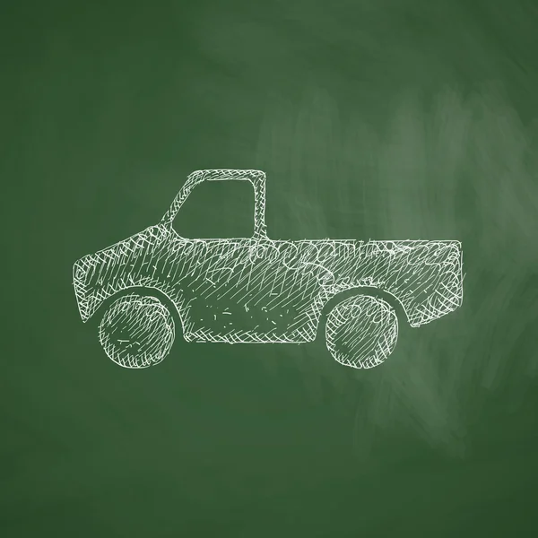 Icône de ramassage de voiture — Image vectorielle