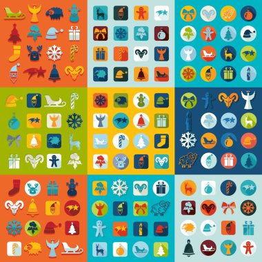 Noel simgeleri kümesi