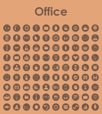 Office basit simgeler kümesi