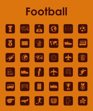 Futbol basit simgeler kümesi