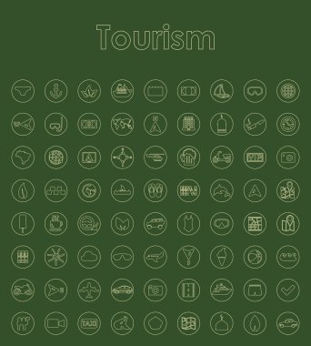 Turizm basit simgeler kümesi