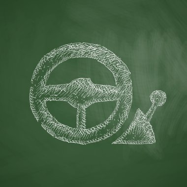 Kara tahta oyun çubuğu simgesini