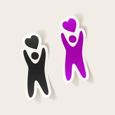 mutluluk kişi simgesi