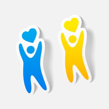 mutluluk kişi simgesi