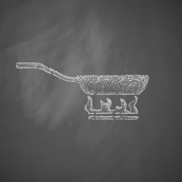 Icône Pan sur tableau — Image vectorielle