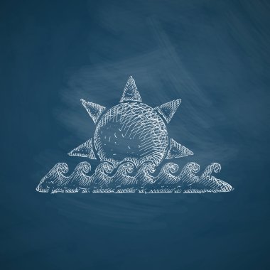 Kara tahta simgesine yaz