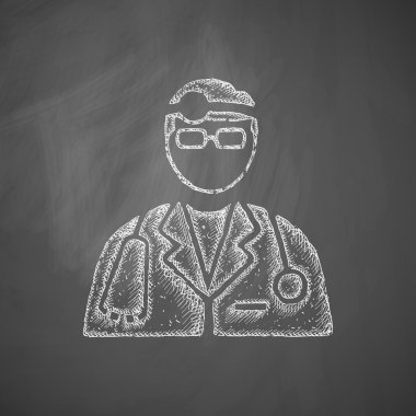 Kara tahta simgesine doktor
