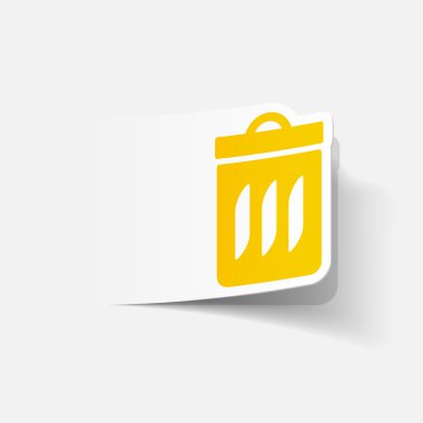 çöp kutusu simgesini