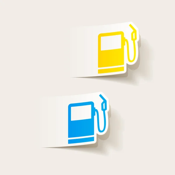 Gas station icon — Stock Vector