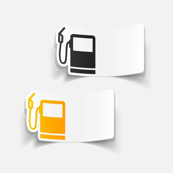 Gas station icon — Stock Vector